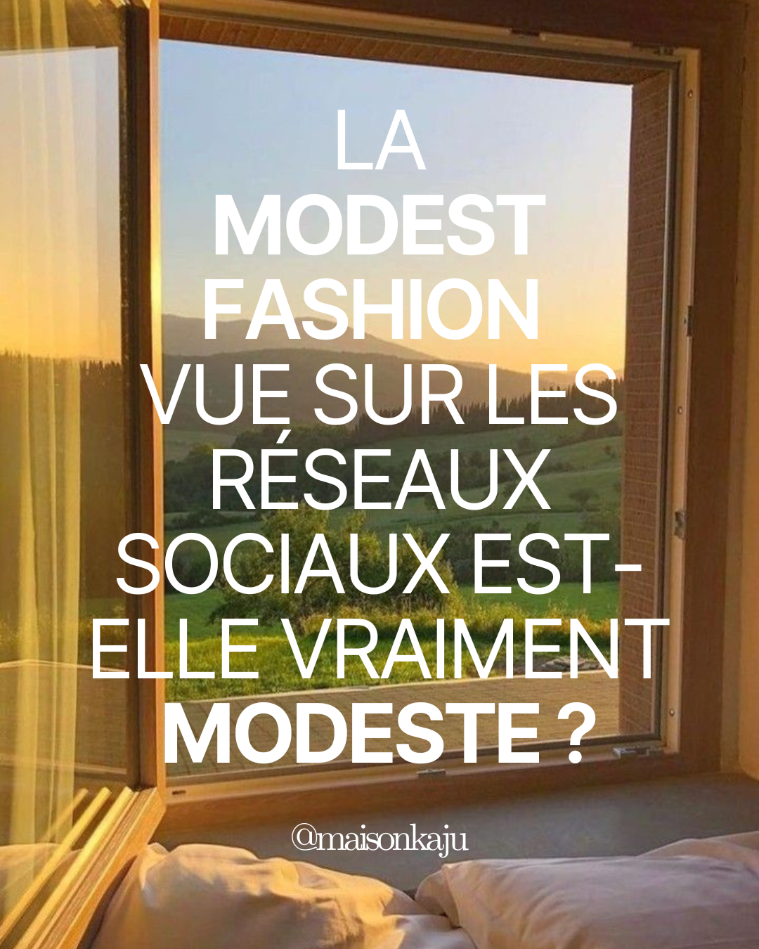 La modest fashion vue sur les réseaux sociaux aujourd’hui est-elle réellement modeste?