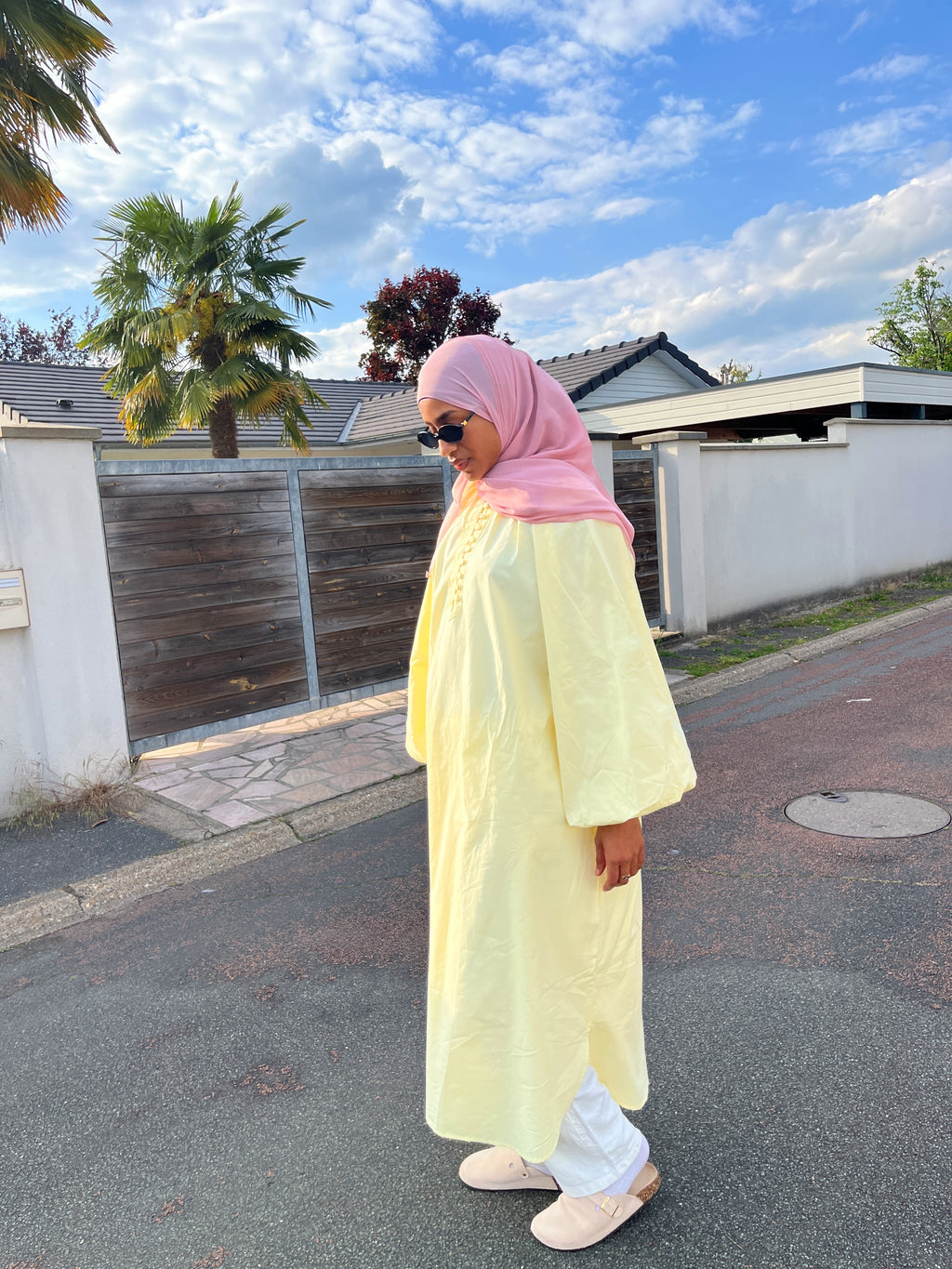 ROBE MANCHES BALLON