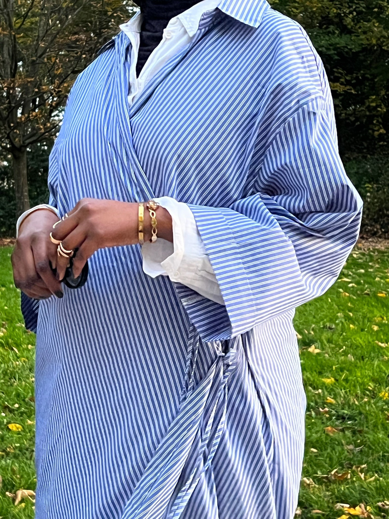 Robe Chemise Cache-Coeur