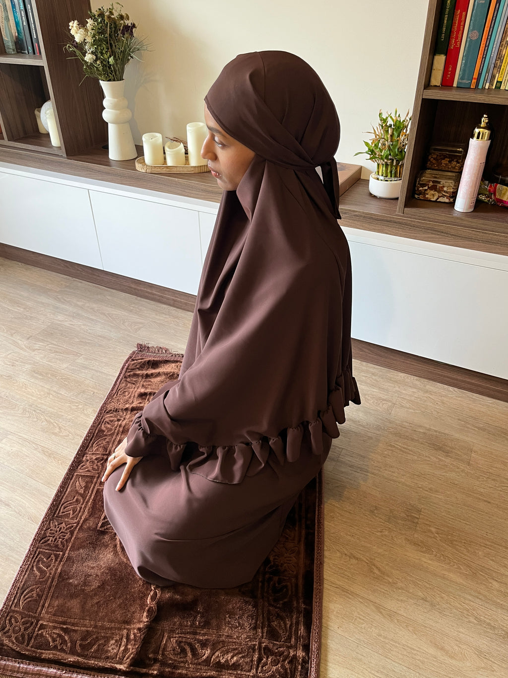 TENUE DE PRIÈRE EN SATIN