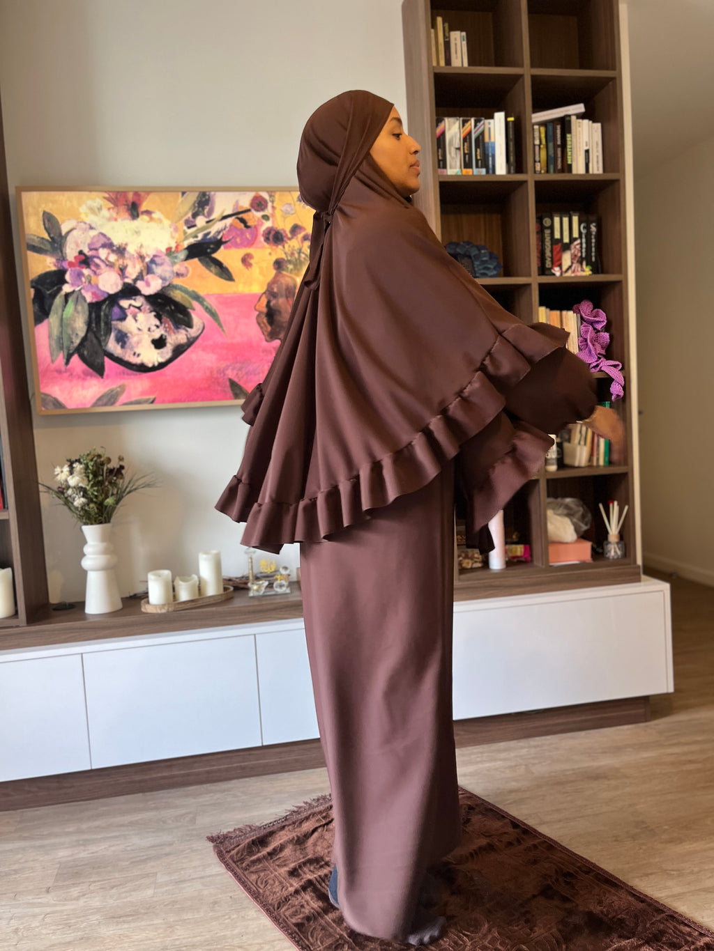 TENUE DE PRIÈRE EN SATIN