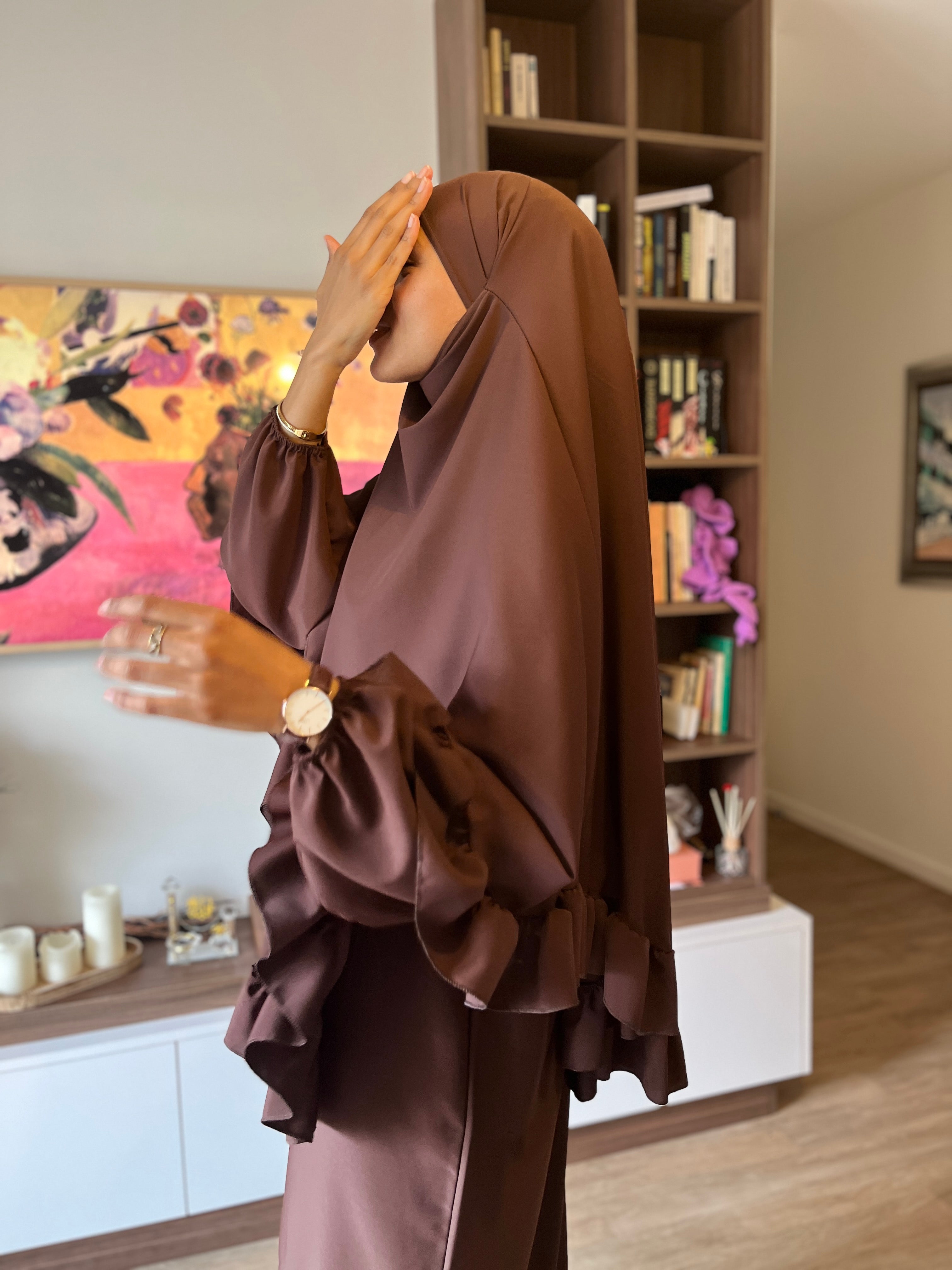 TENUE DE PRIÈRE EN SATIN