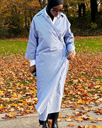 Robe Chemise Cache-Coeur