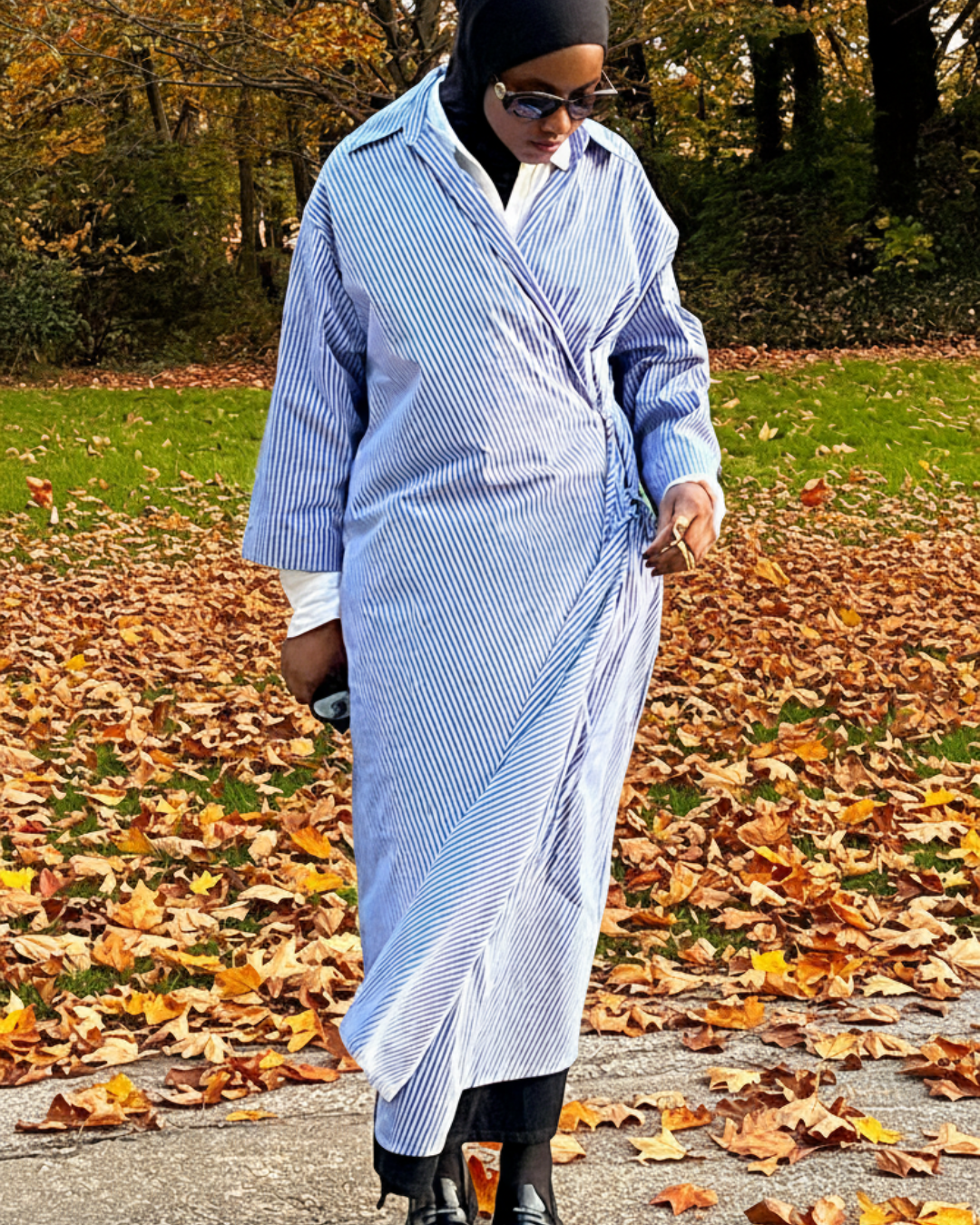 Robe Chemise Cache-Coeur