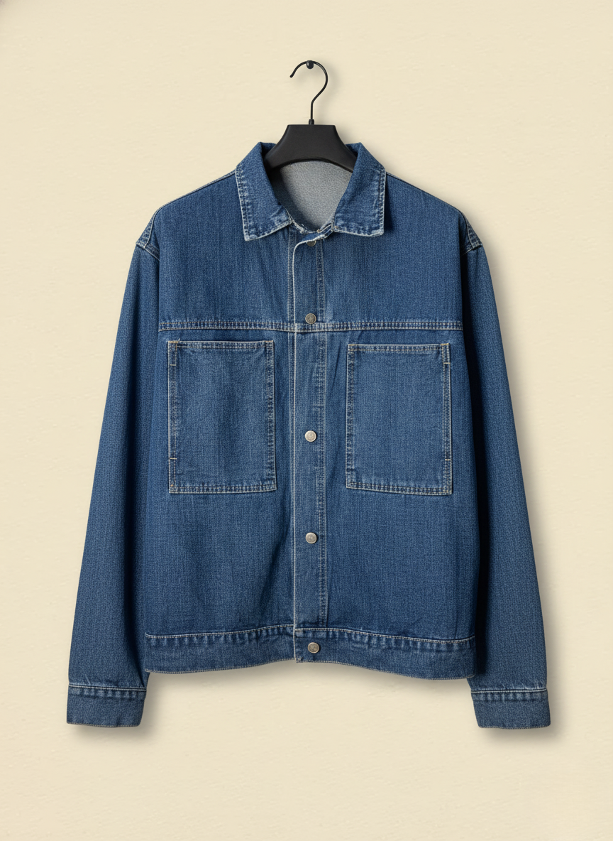 Veste Jean Oversize