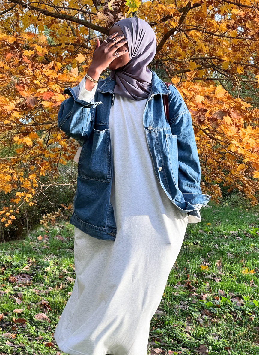 Veste Jean & Robe T-shirt